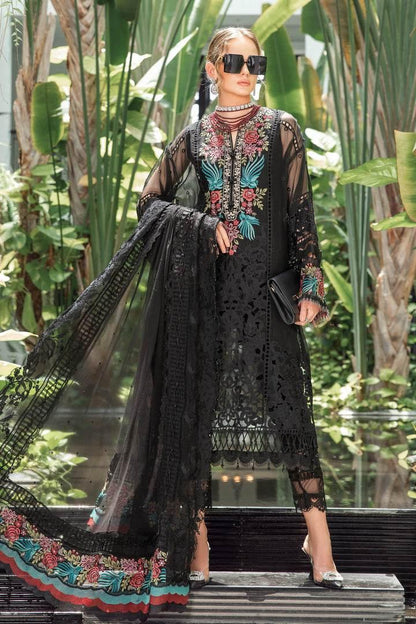 MARIA.B LAWN UNSTITCH EMB 3PC (EL-23-04)