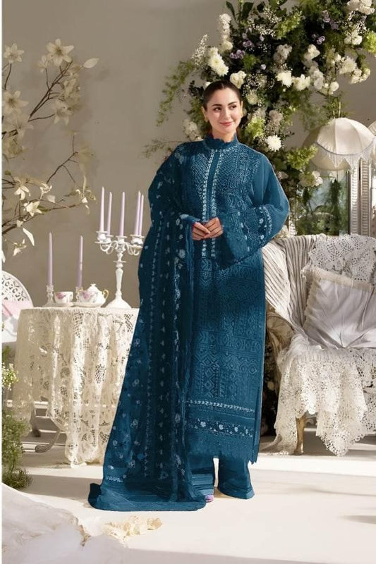 SOBIA NAZIR LAWN UNSTITCHED EMB 3PC 25’ (11-B)