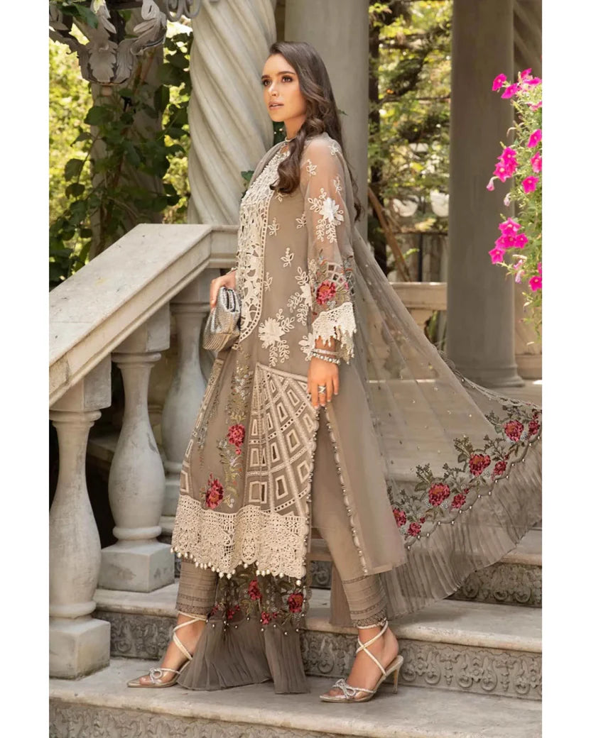 MARIA.B LUXURY UNSTITCHED EMB 3PC EID LAWN 24-01