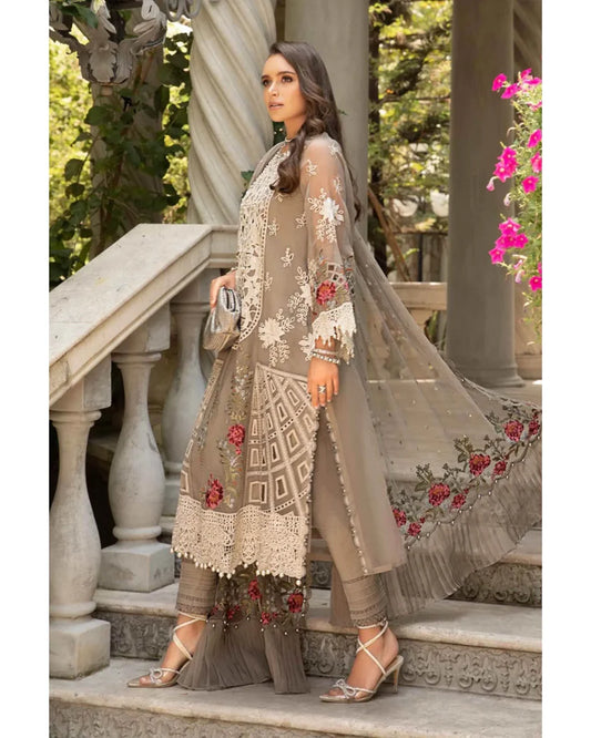 MARIA.B LUXURY UNSTITCHED EMB 3PC EID LAWN 24-01