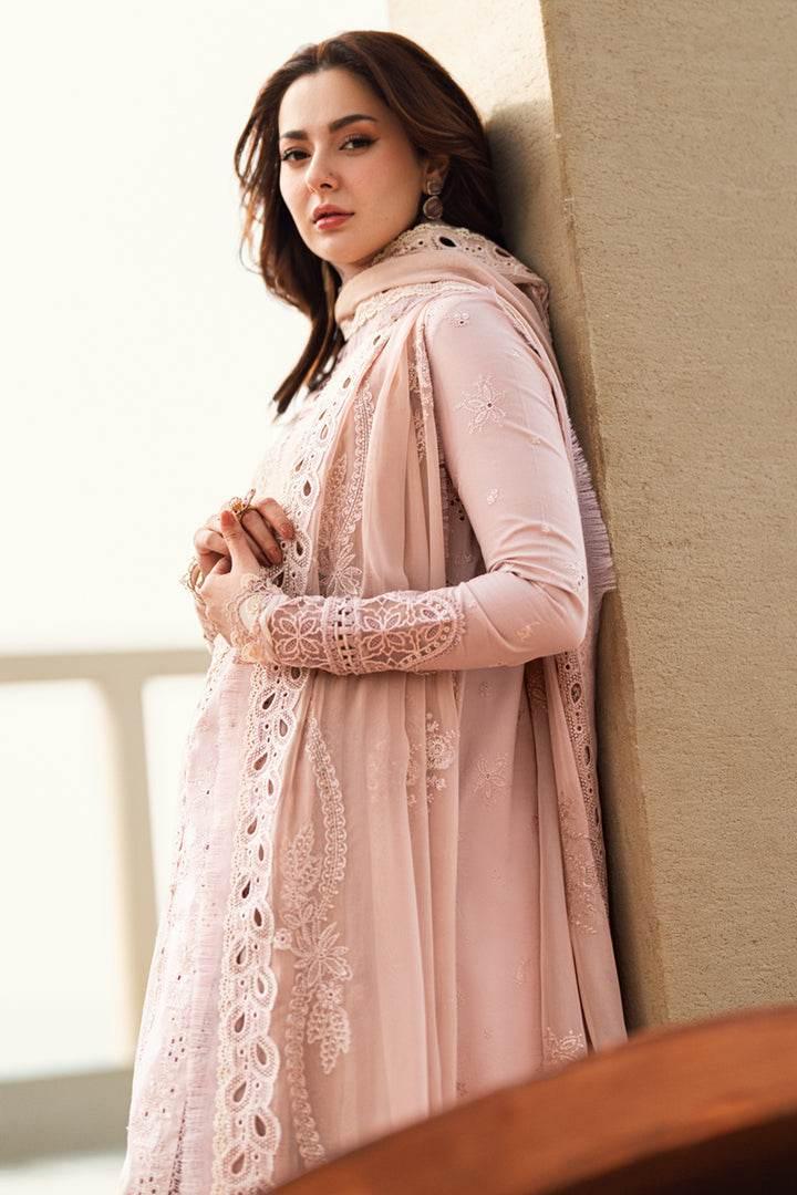 QALAMKAR LAWN UNSTITCHED EMB 3PC