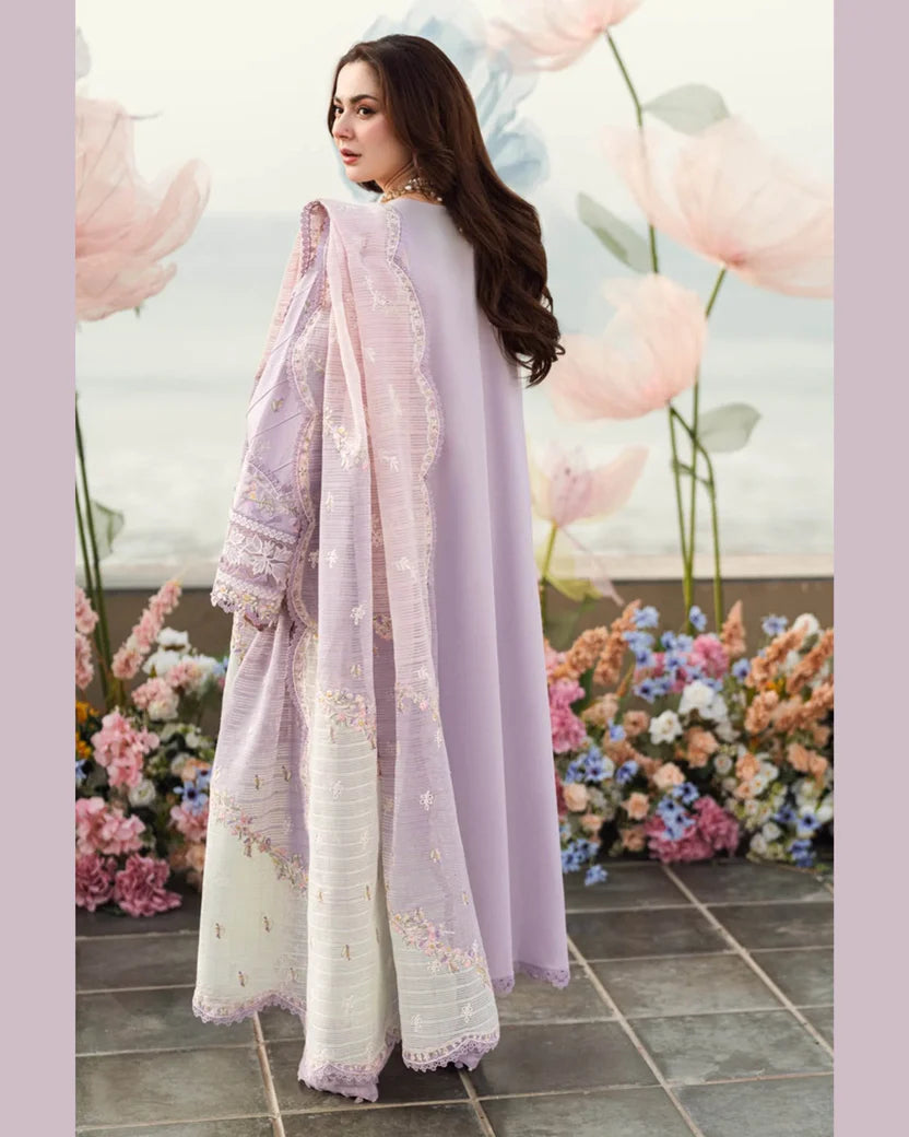 QALAMKAR LAWN UNSTITCHED EMB 3PC