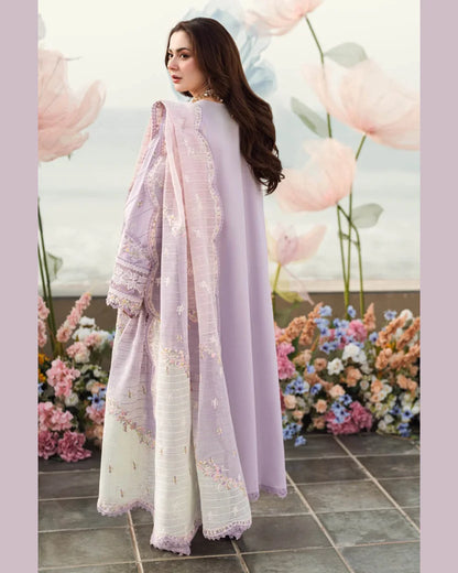 QALAMKAR LAWN UNSTITCHED EMB 3PC