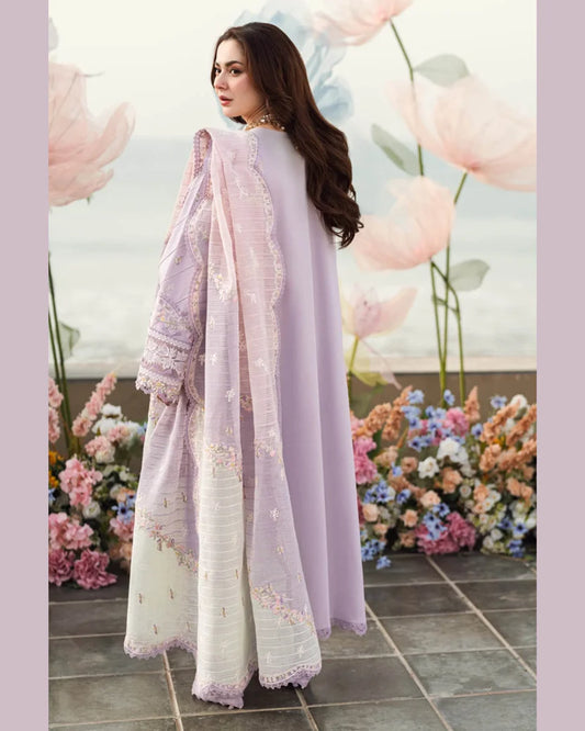 QALAMKAR LAWN UNSTITCHED EMB 3PC