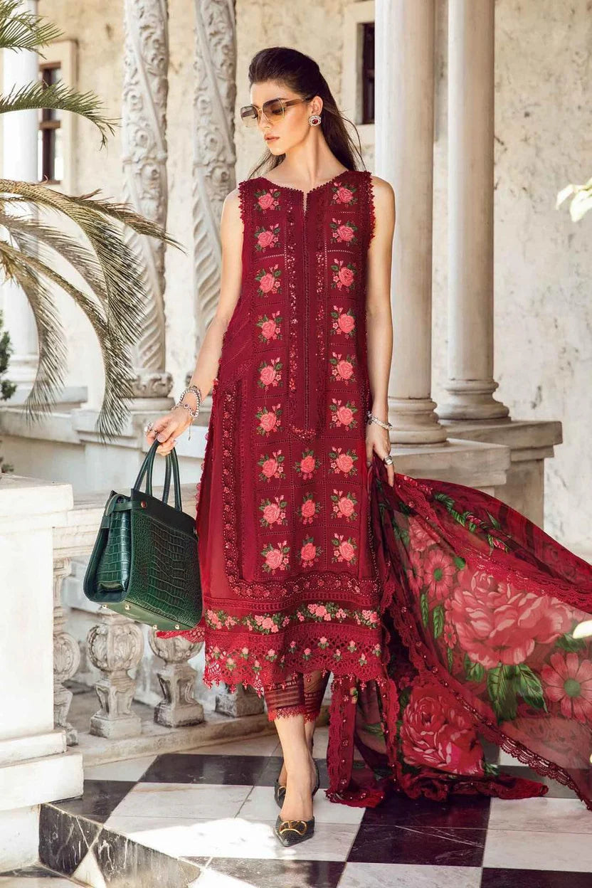 MARIA.B LAWN UNSTITCH EMB 3PC MB 24E (D-05)