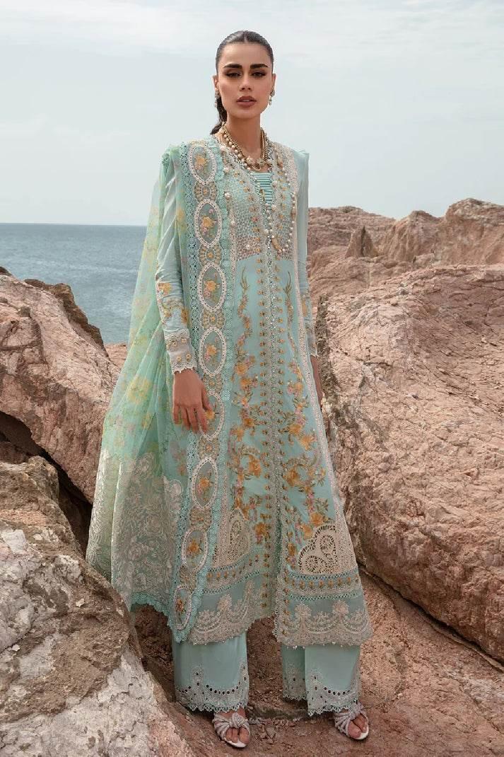 CRIMSON LAWN UNSTITCHED EMB 3PC DOVE’S SONG-OPEL (4A)