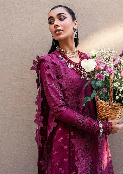 QALAMKAR LAWN UNSTITCHED EMB 3PC