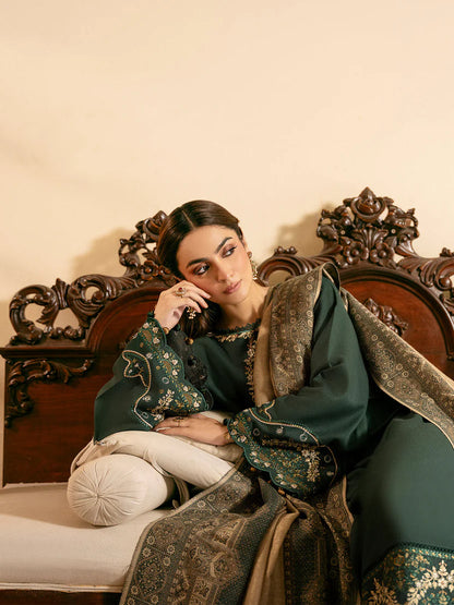 IZEL LAWN PREMIUM UNSTITCHED EMB 3PC