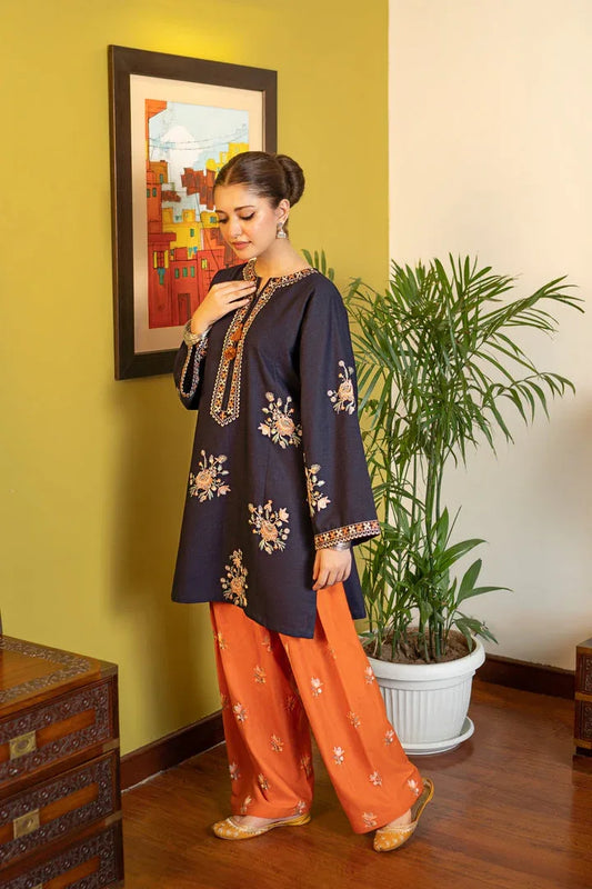 UGRE LAWN PREMIUM UNSTITCHED EMB 2PC