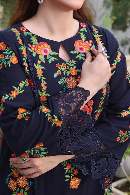 ANEELS LAWN PREMIUM UNSTITCHED EMB 3PC