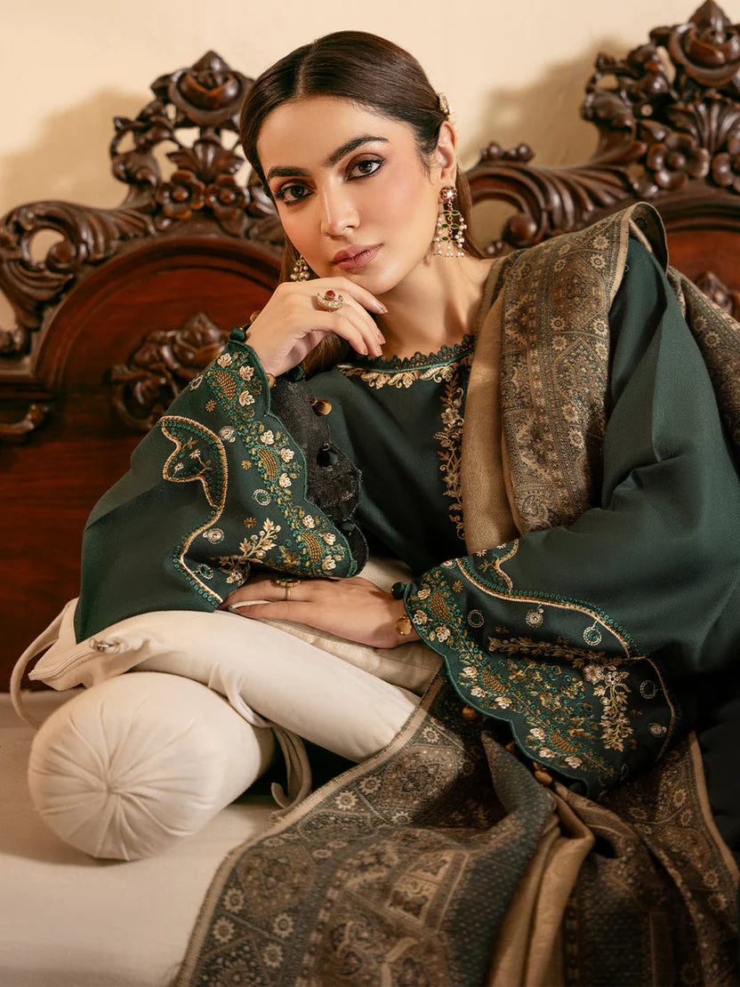 IZEL LAWN PREMIUM UNSTITCHED EMB 3PC