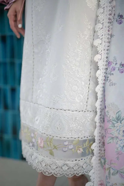 NIMSAY LAWN LUXURY UNSTITCHED EMB 3PC