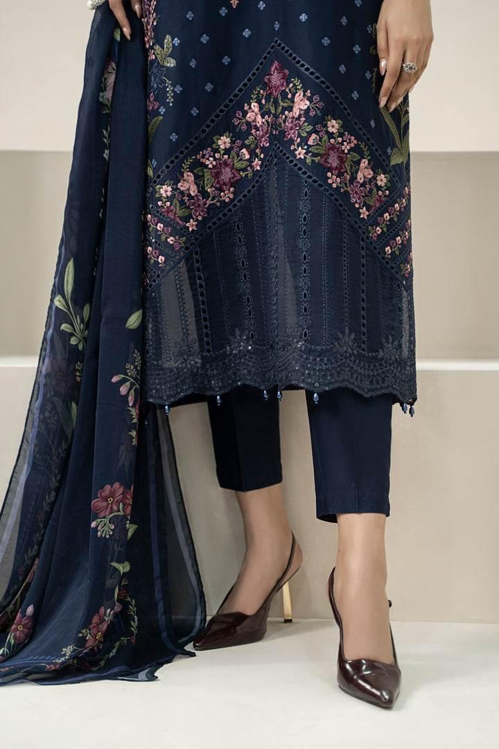 MARIA.B LUXURY UNSTITCH EMB 3PC EID LAWN ELS-10-25