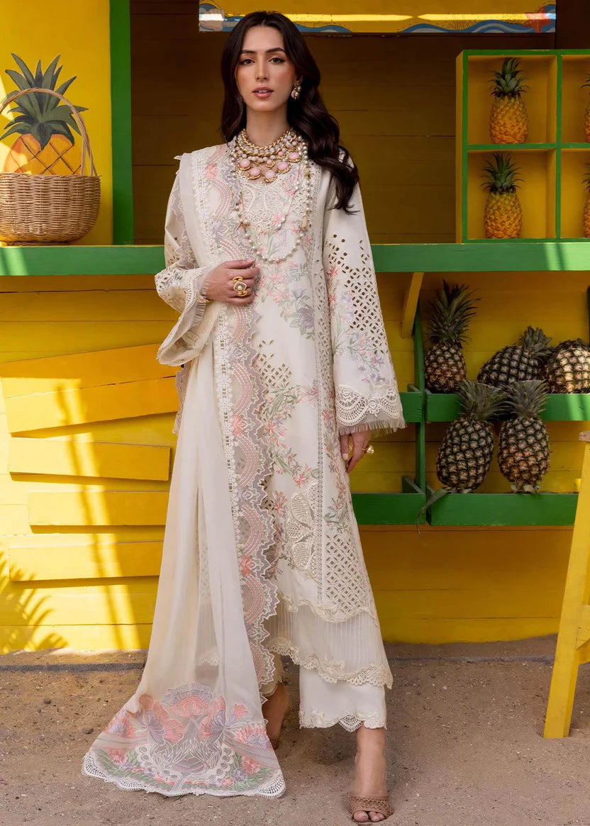 SAIRA*SHAKIRA LAWN UNSTITCHED EMB 3PC