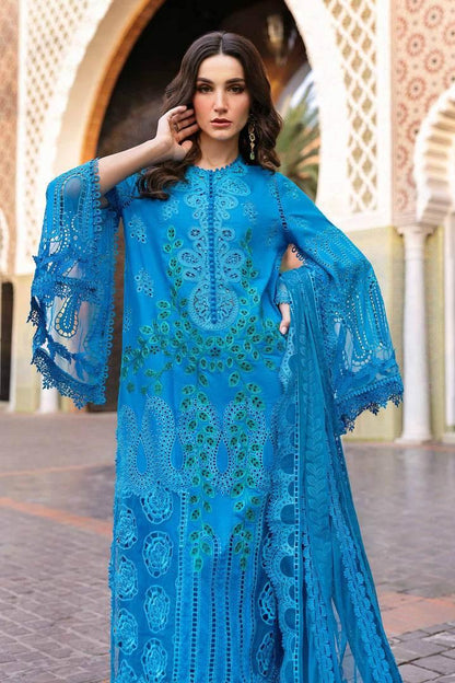 MARIA.B LAWN UNSTITCHED EMB 3PC