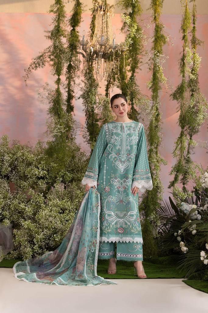 SOBIA NAZIR LAWN UNSTITCHED EMB 3PC