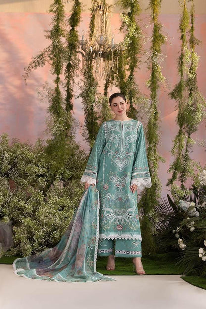 SOBIA NAZIR LAWN UNSTITCHED EMB 3PC