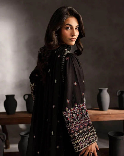 BATIK LAWN LUXURY UNSTITCHED EMB 3PC