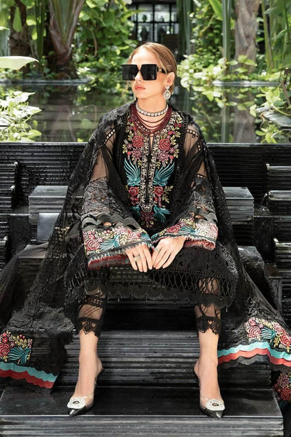 MARIA.B LAWN UNSTITCH EMB 3PC (EL-23-04)