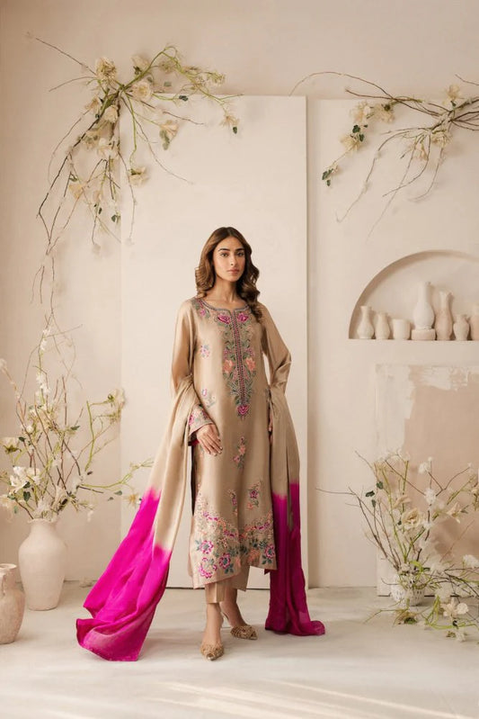 ZARMINA LAWN LUXURY UNSTITCHED EMB 3PC