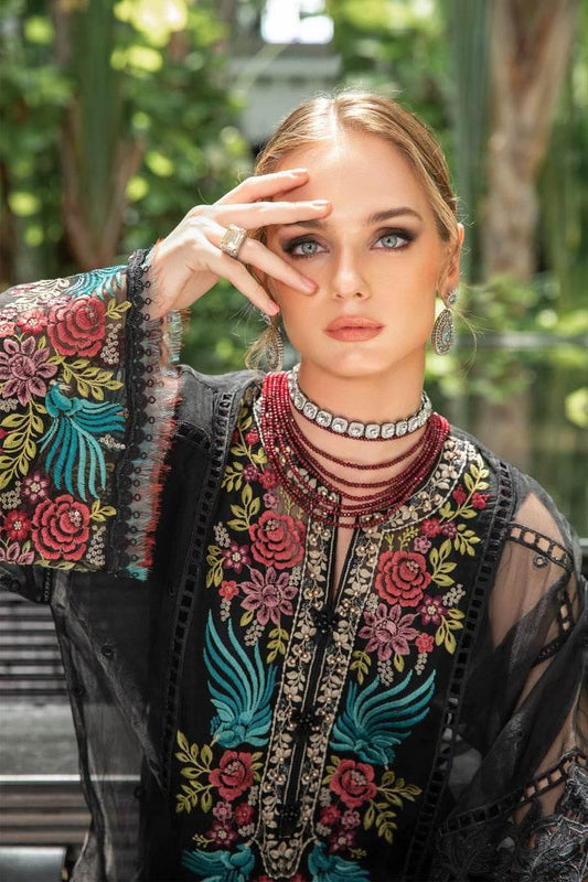 MARIA.B LAWN UNSTITCH EMB 3PC (EL-23-04)