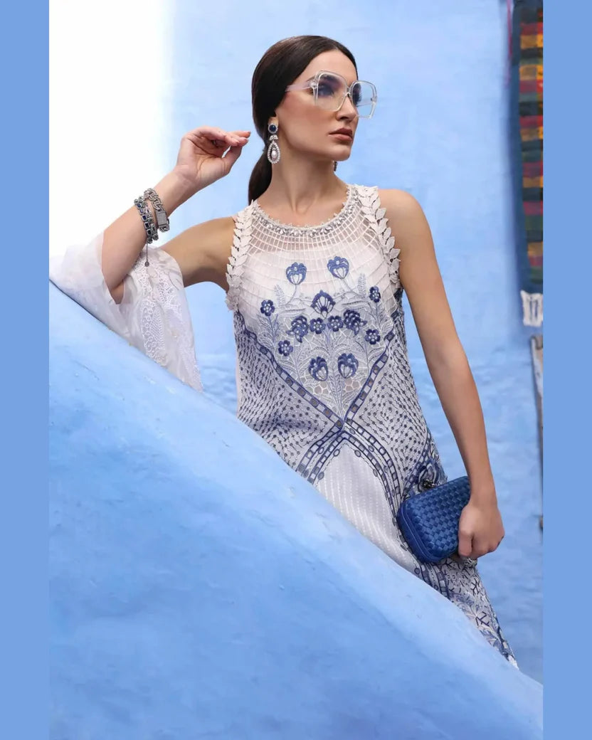 MARIA.B LAWN UNSTITCHED EMB 3PC 25’ (10-A)