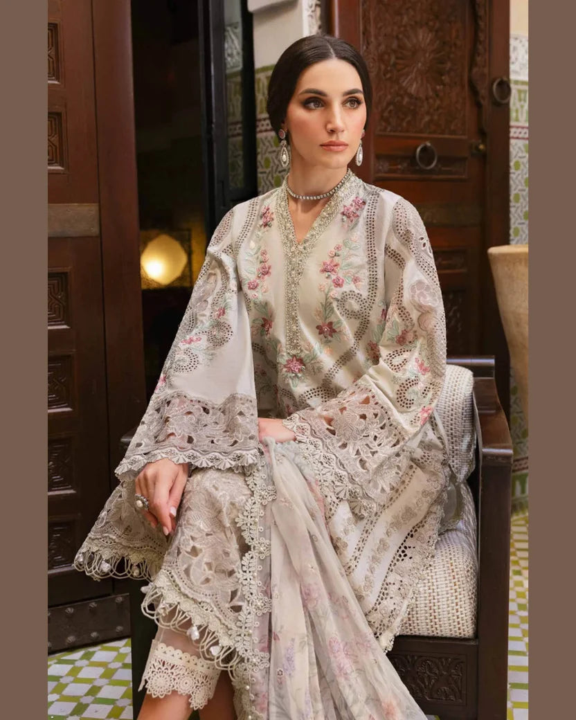 MARIA.B LAWN UNSTITCH EMB 3PC (14-B)
