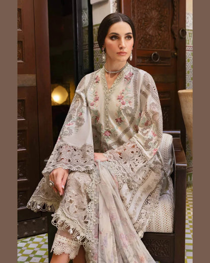 MARIA.B LAWN UNSTITCH EMB 3PC (14-B)