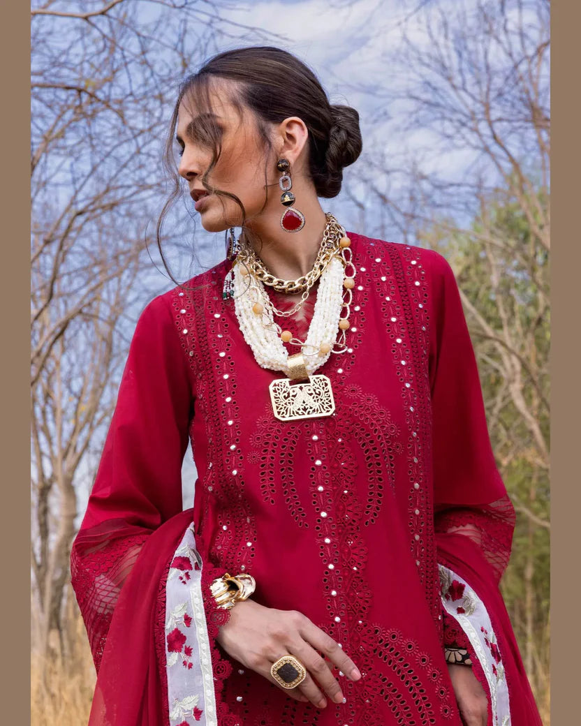 SAIRA*SHAKIRA LAWN UNSTITCHED EMB 3PC SHAMS-A