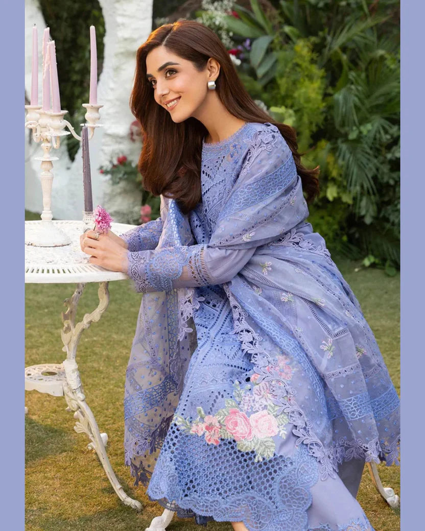 SOBIA NAZIR LAWN UNSTITCHED EMB 3PC