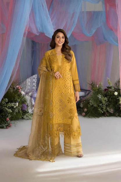SOBIA NAZIR LAWN UNSTITCHED EMB 3PC