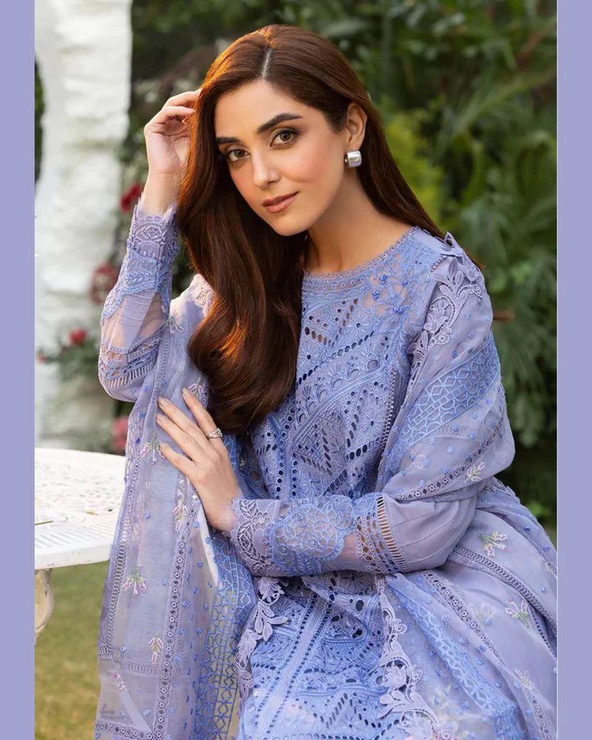 SOBIA NAZIR LAWN UNSTITCHED EMB 3PC
