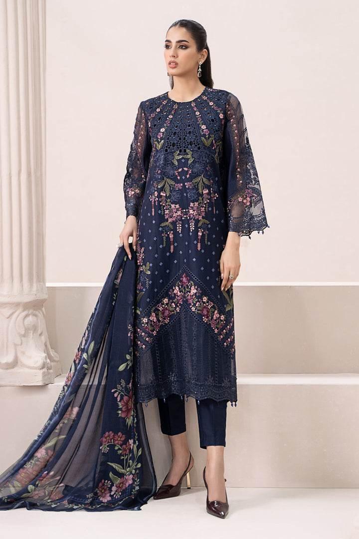 MARIA.B LUXURY UNSTITCH EMB 3PC EID LAWN ELS-10-25