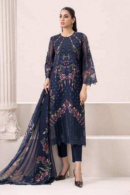 MARIA.B LUXURY UNSTITCH EMB 3PC EID LAWN ELS-10-25