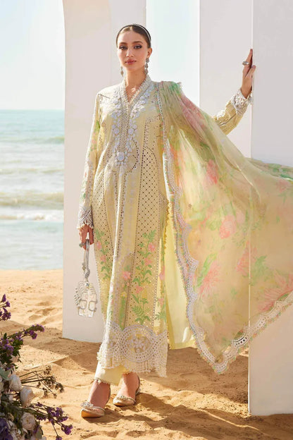 MARIA.B LUXURY UNSTITCH EMB 3PC EID LAWN EL-D4-25