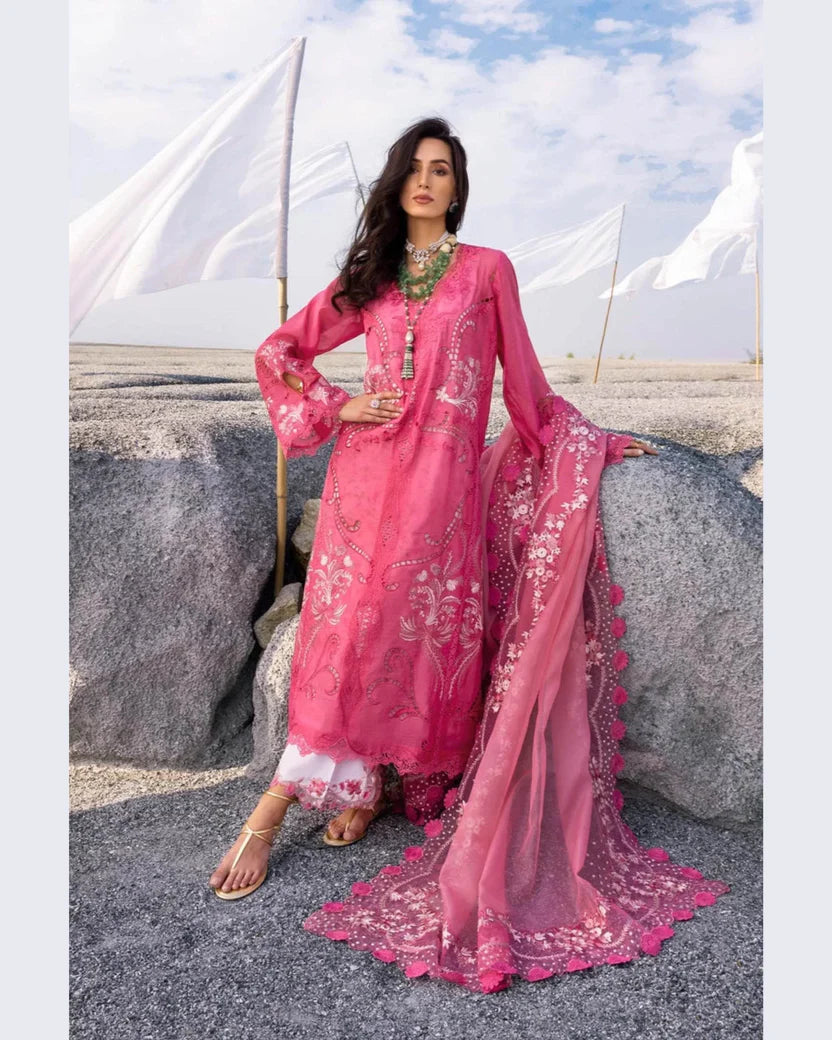 SAIRA*SHAKIRA LAWN UNSTITCHED EMB 3PC SAMARA-B