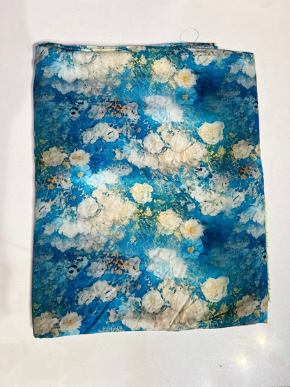 Unstitched Stone Linen Two Piece