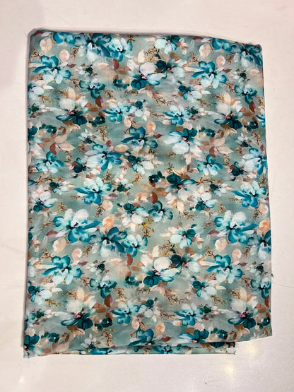 Unstitched Stone Linen Two Piece