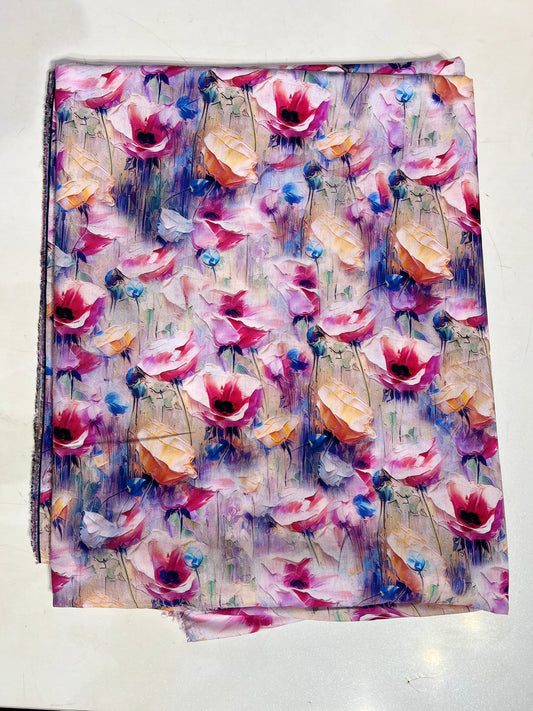 Unstitched Stone Linen Two Piece