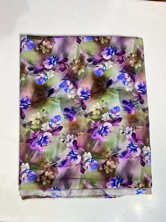 Unstitched Stone Linen Two Piece