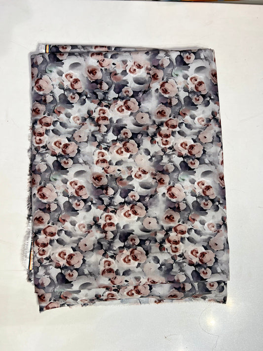 Unstitched Stone Linen Two Piece