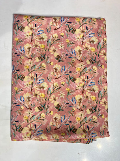 Unstitched Stone Linen Two Piece