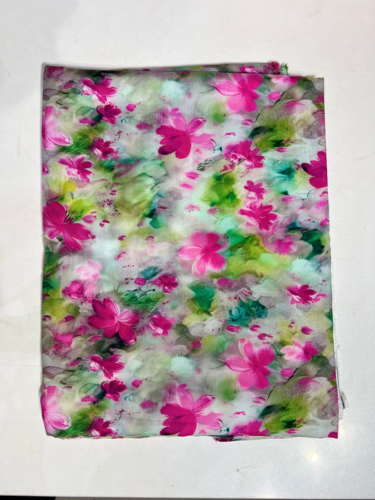 Unstitched Stone Linen Two Piece