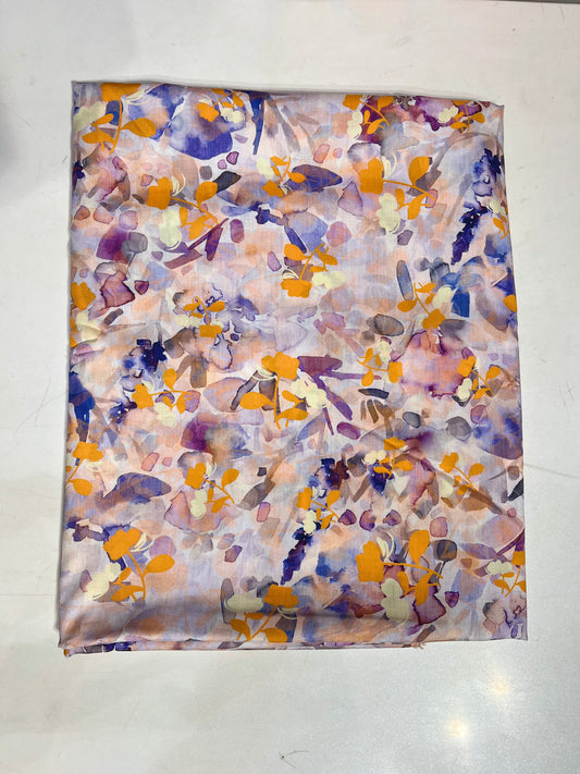 Unstitched Stone Linen Two Piece