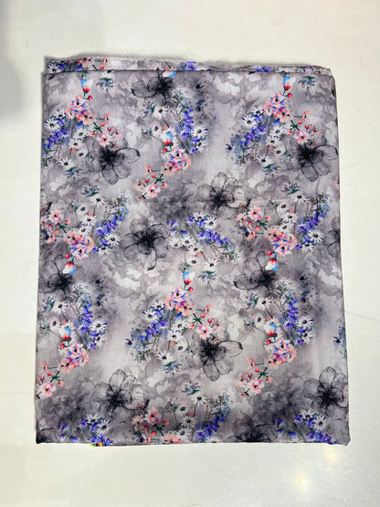 Unstitched Stone Linen Two Piece