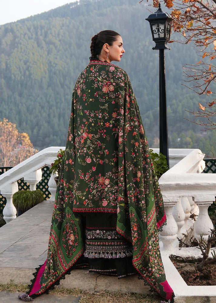 HUSSAIN REHAR DHANAK UNSTITCHED EMB 3PC