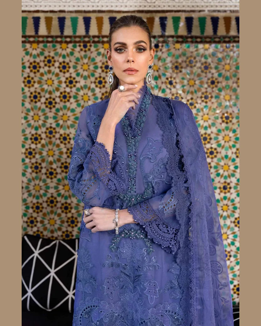 MARIA.B LAWN LUXURY UNSTITCH EMB 3PC 25’ (6-B)
