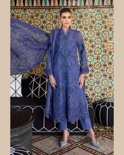 MARIA.B LAWN LUXURY UNSTITCH EMB 3PC 25’ (6-B)