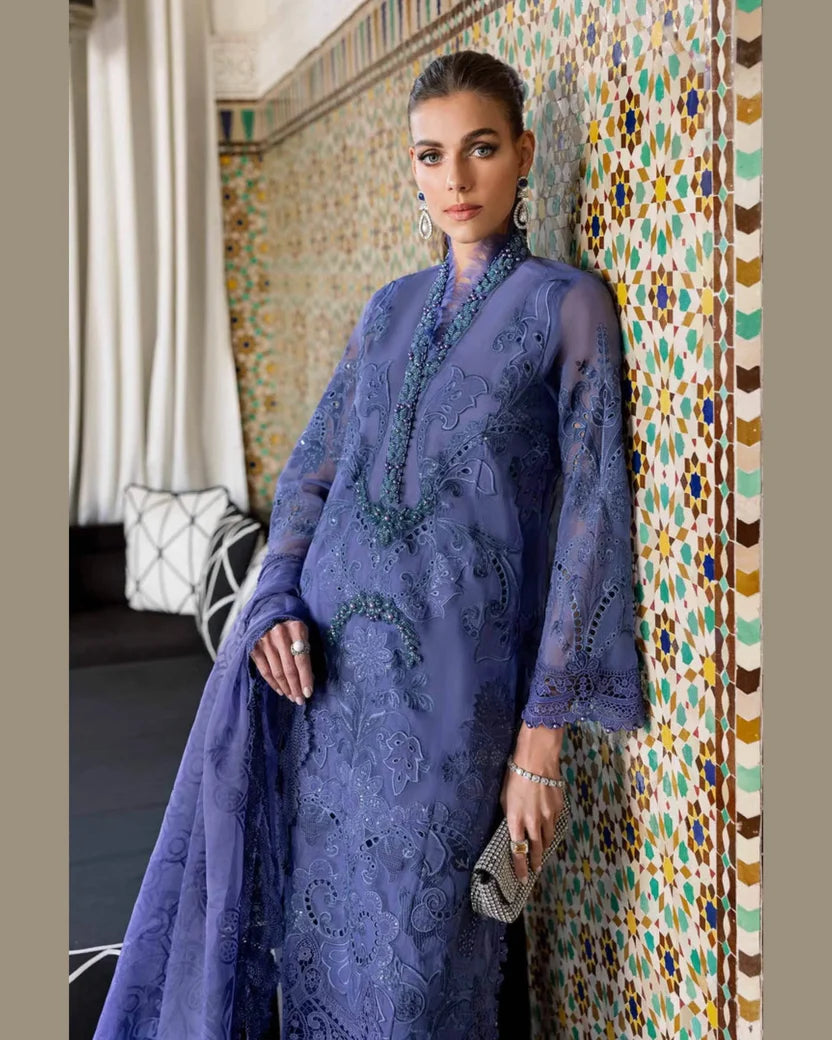 MARIA.B LAWN LUXURY UNSTITCH EMB 3PC 25’ (6-B)
