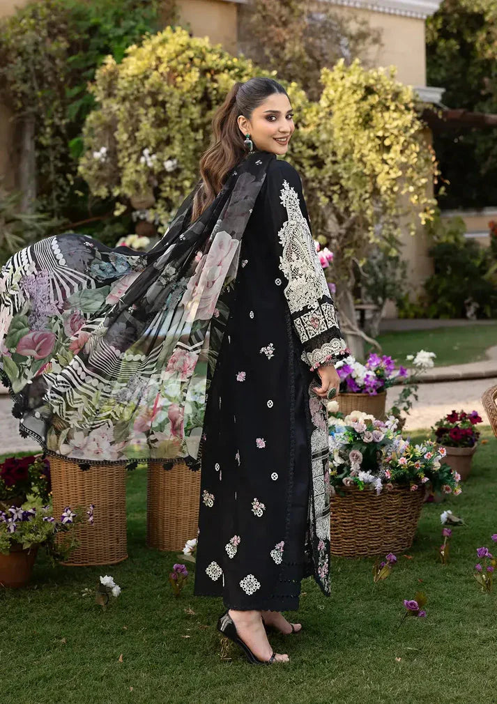 ELAF LAWN PREMIUM UNSTITCHED EMB 3PC